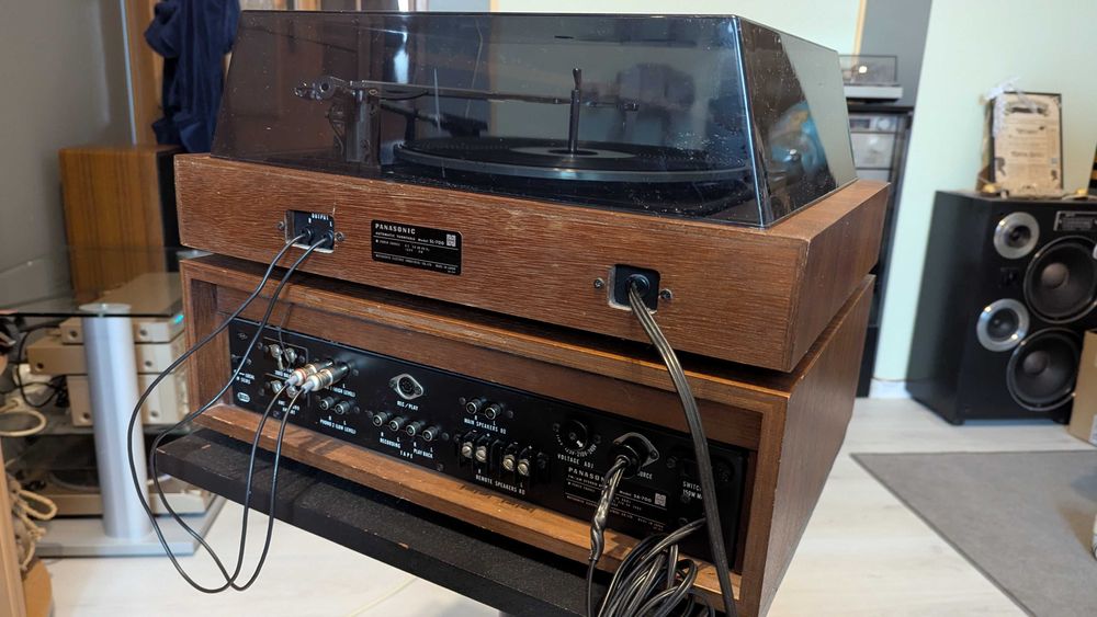 zestaw kolekcjonerski Panasonic SS-7000 - vintage 1969
