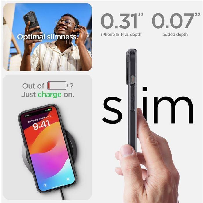 Etui Spigen Ultra Hybrid Magsafe, Zero One - Iphone 15 Plus
