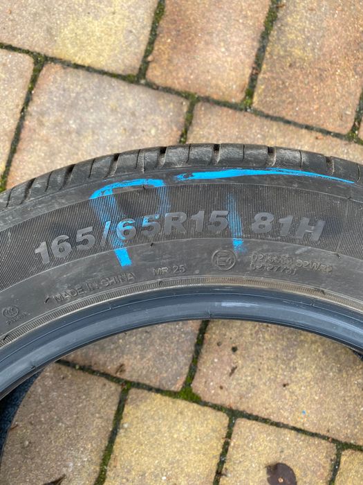 Opony letnie  Westlake 165/65R15 prawie nowe