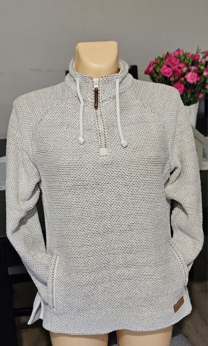 Bluza ciepła beżowa L