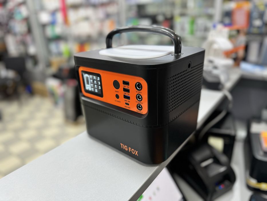 Портативна зарядна станція TIG FOX T500 Portable 540 Wh