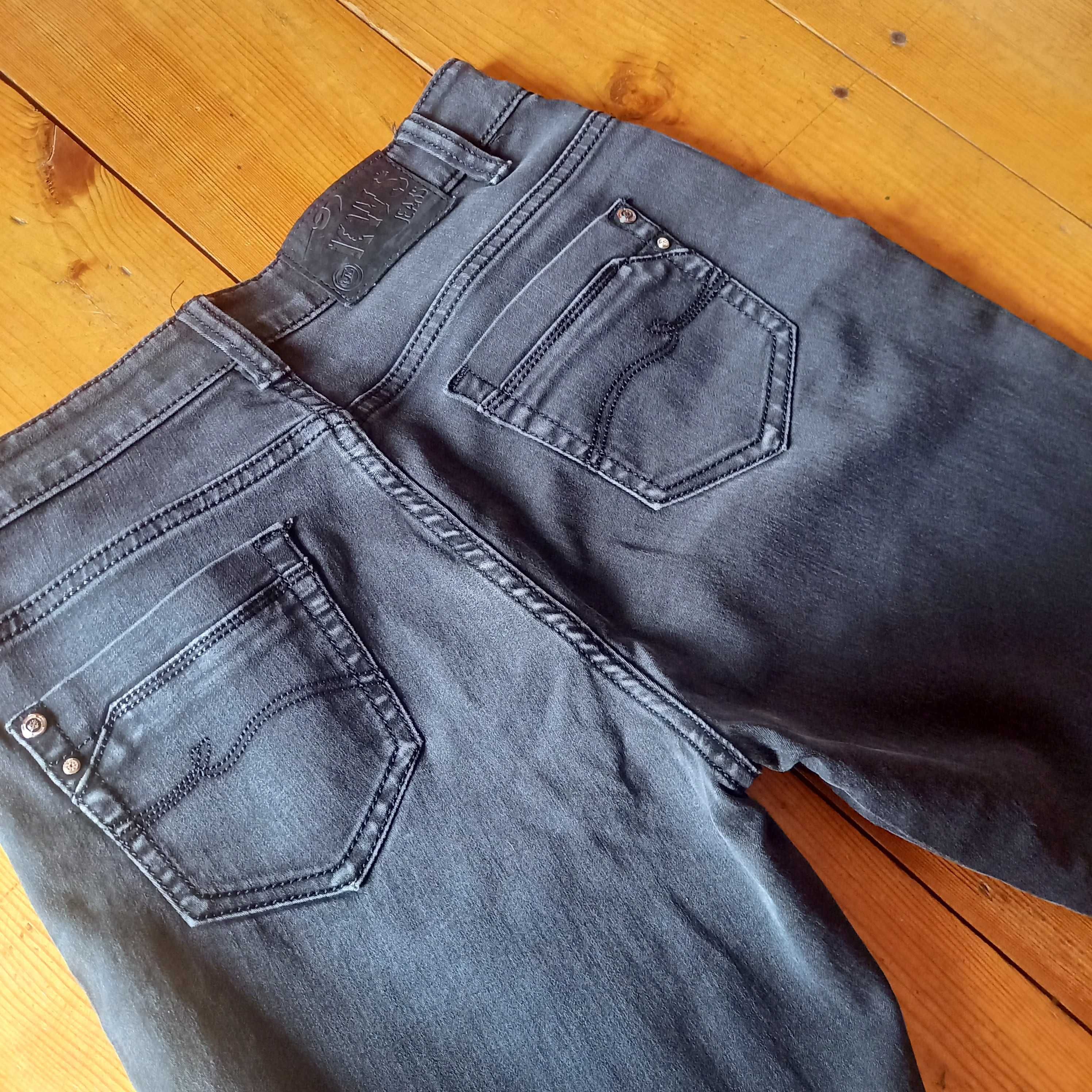 czarne rurki jeans rozmiar 29