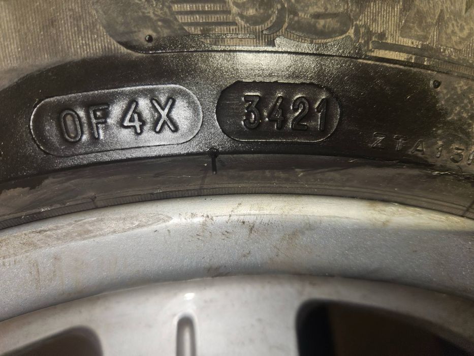 Диски+Шини зимні ауді 5×112 R17 в хорошому стані