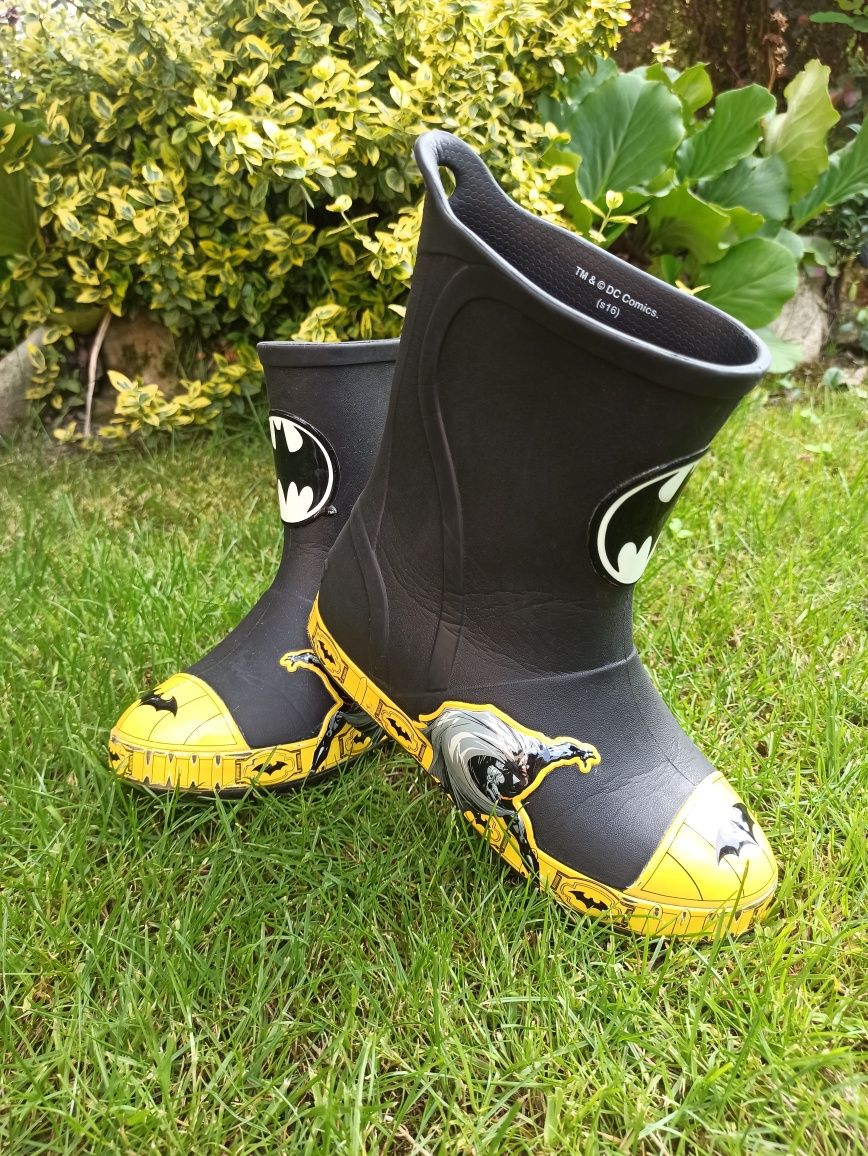 Kalosze dziecięce crocs Batman J1 32-33