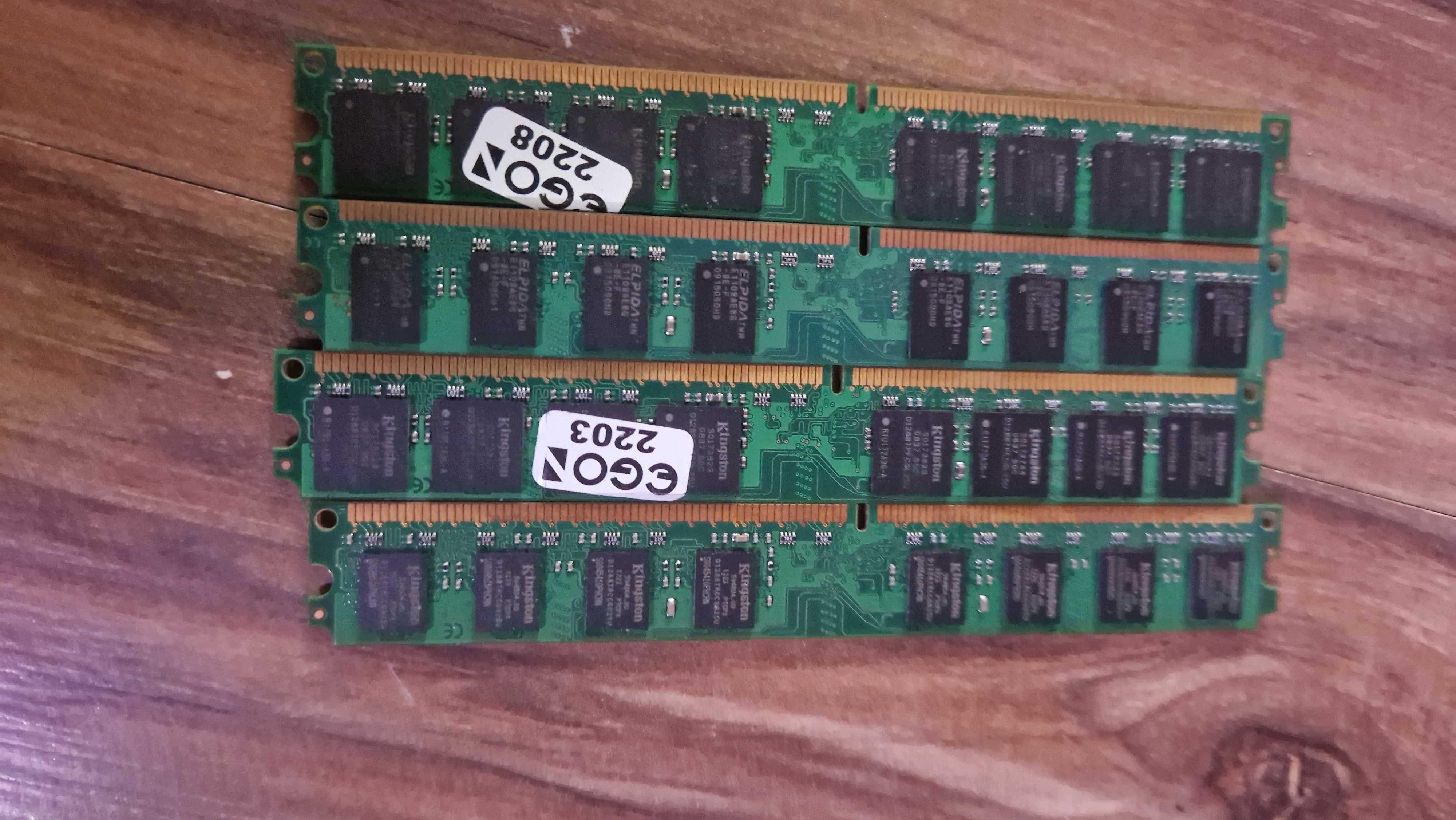 Kości Kingston DDR2 2Gb 4szt