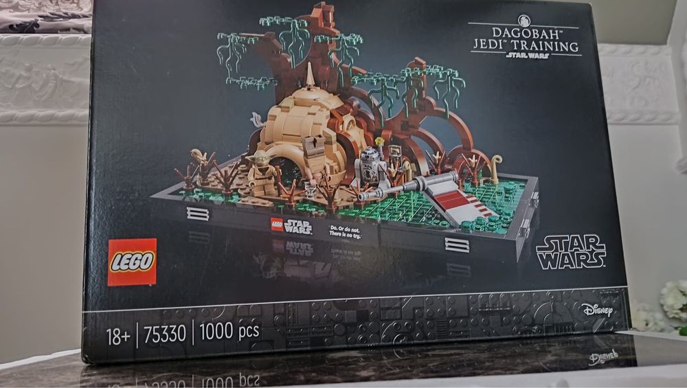LEGO Star Wars 75330 Diorama Szkolenie jedi na dagobah
