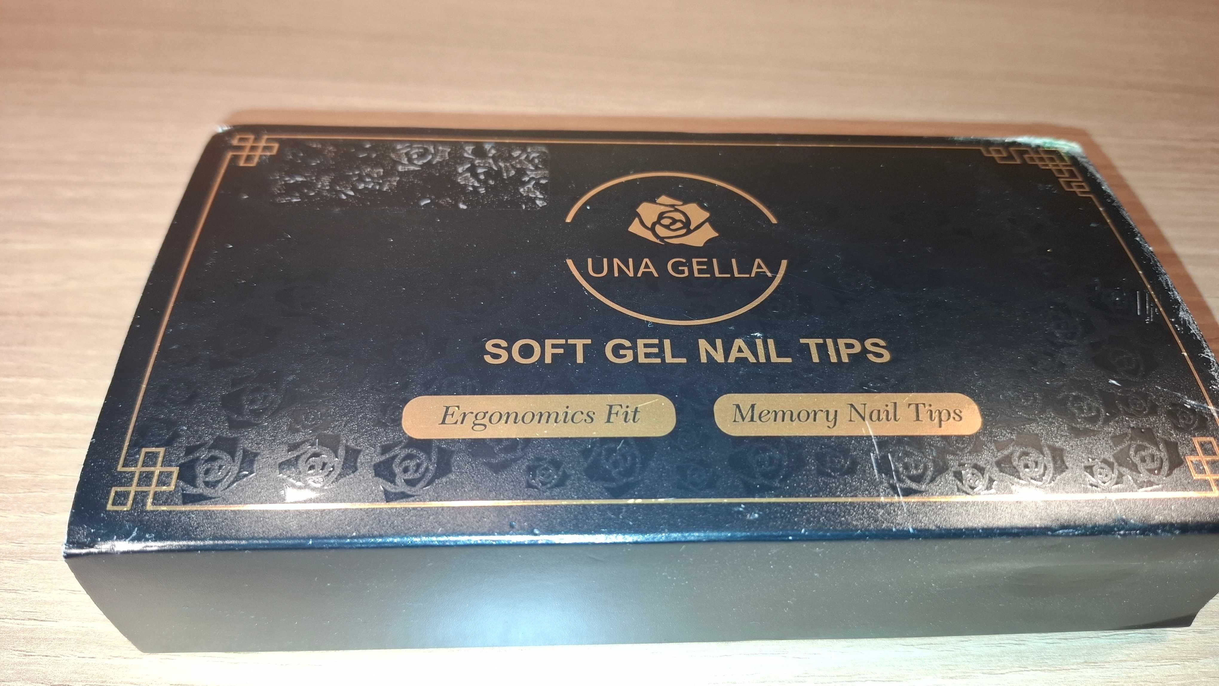 Mega Duży Zestaw - Tipsy - Paznokcie - UNA GELLA