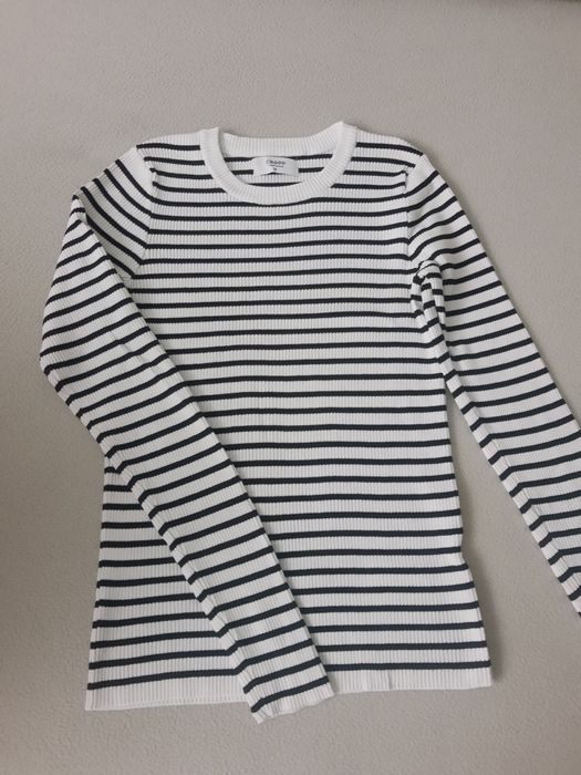 Bluzka, cienki swetar damski w paski M