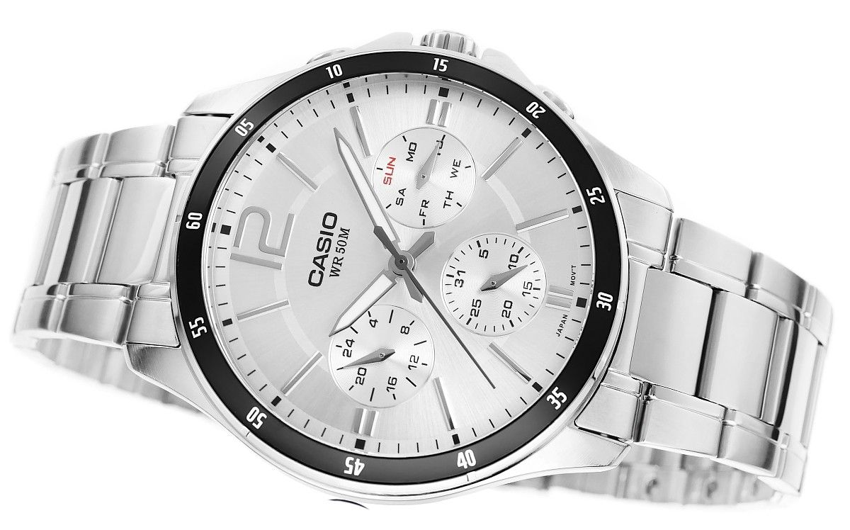 zegarek męski casio mtp-1374d-7avdf + box