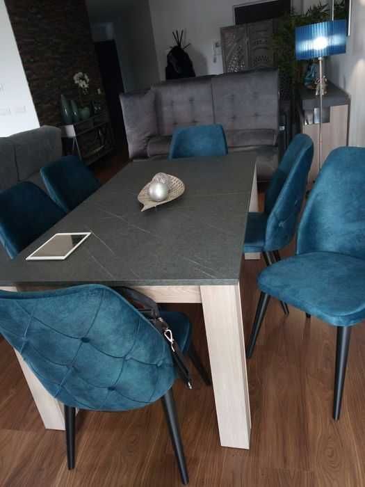 Vendo conjunto de 6 cadeiras + sofá