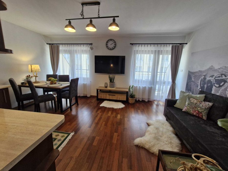 Wolny apartament Brzozowa +garaż  500m Krupowki 2-5os