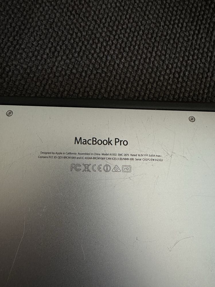 MacBook Pro 13” A1502 (2014) – i5 / 8GB RAM / 256GB SSD / nowa bateria