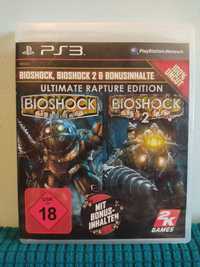 Gra PS3 Bioshock 1 i 2 Ultimate Rapture Edition 2 gry PlayStation ANG