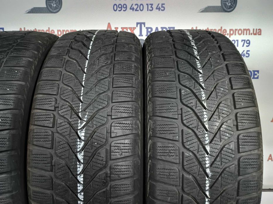 4 шт 225/55 R18 Lassa Competus Winter 2 зимові шини б/у 6,5 мм