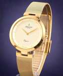 Zegarek Damski Atlantic Elegance 29036 Swiss Made Złoty Super Stan !