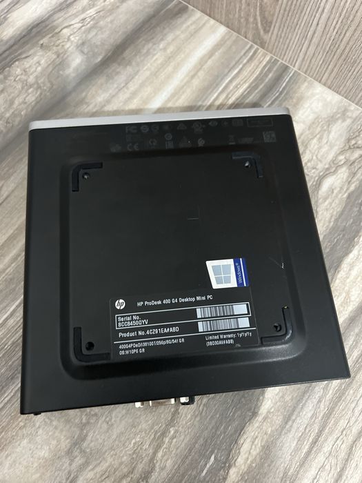 HP Mini PC мини пк| i3-8100T | 16GB RAM | 256GB SSD | Компьютер