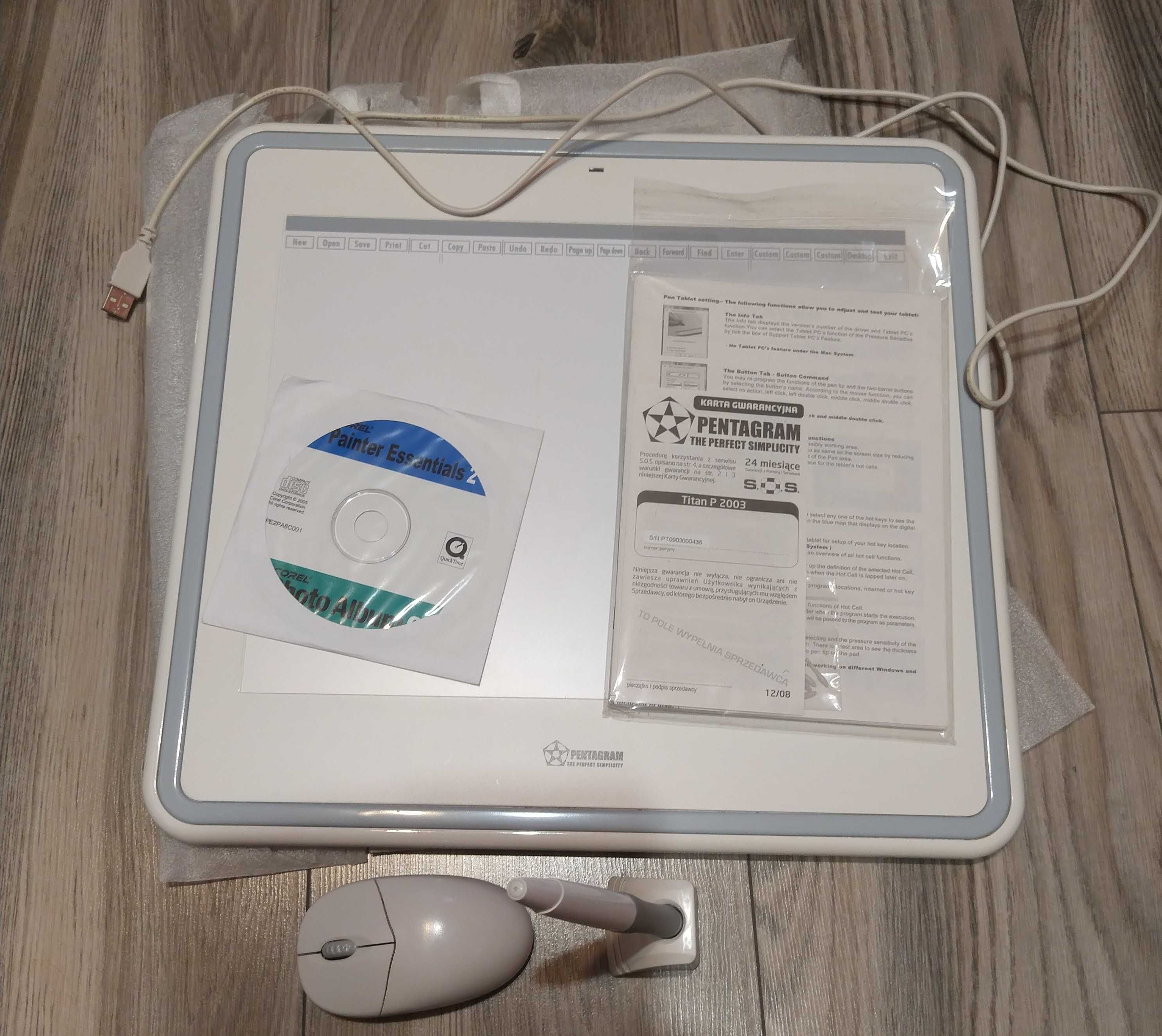 Tablet Graficzny Pentagram Titan P 2003
