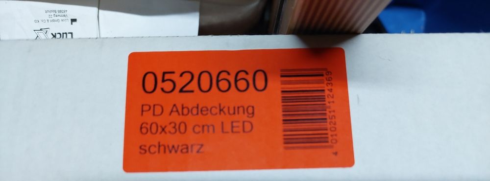 Pokrywa do akwarium 60x30 led nowa