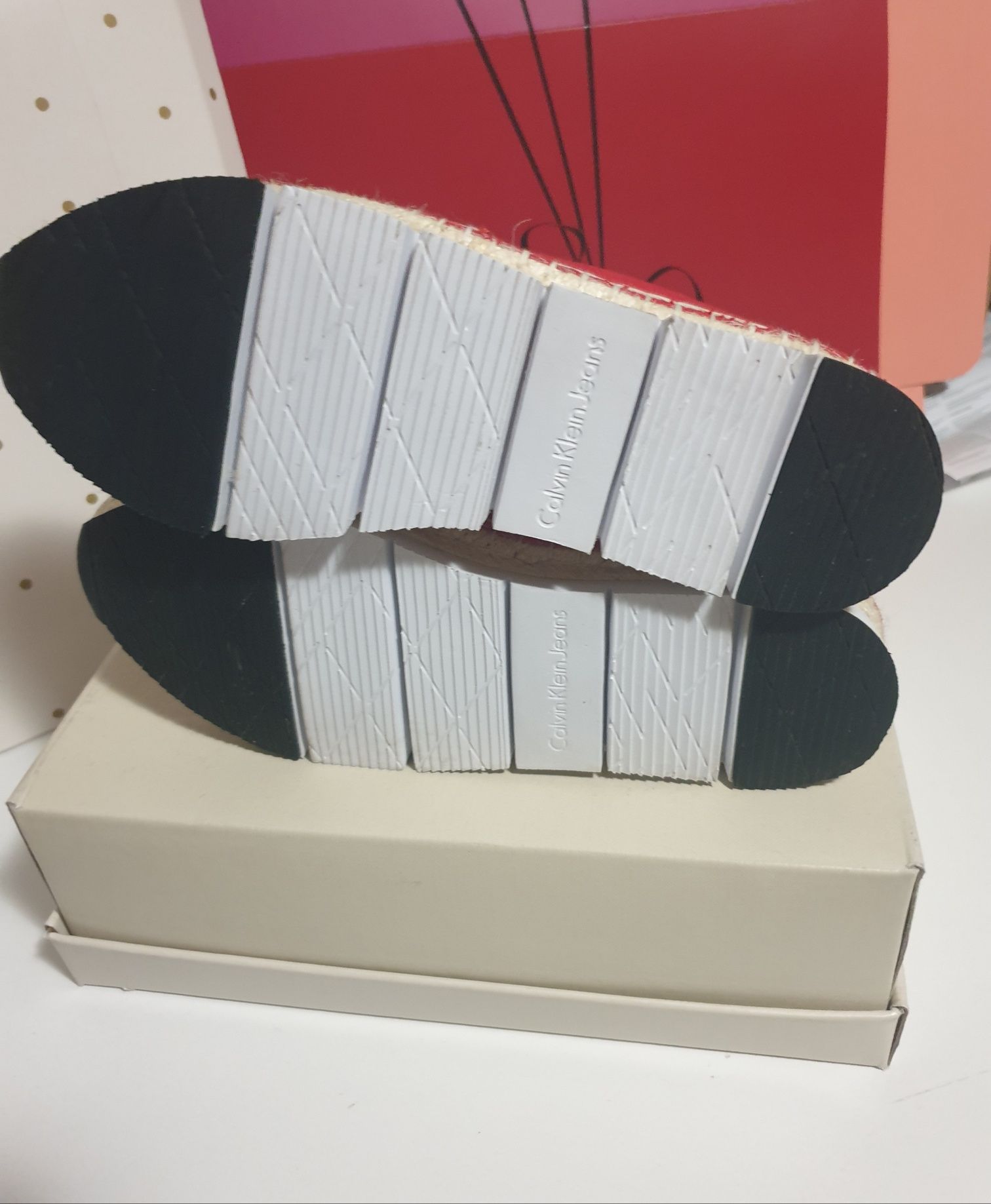 Calvin Klein Jeans espadryle Genna rozmiar 39 jak NOWE