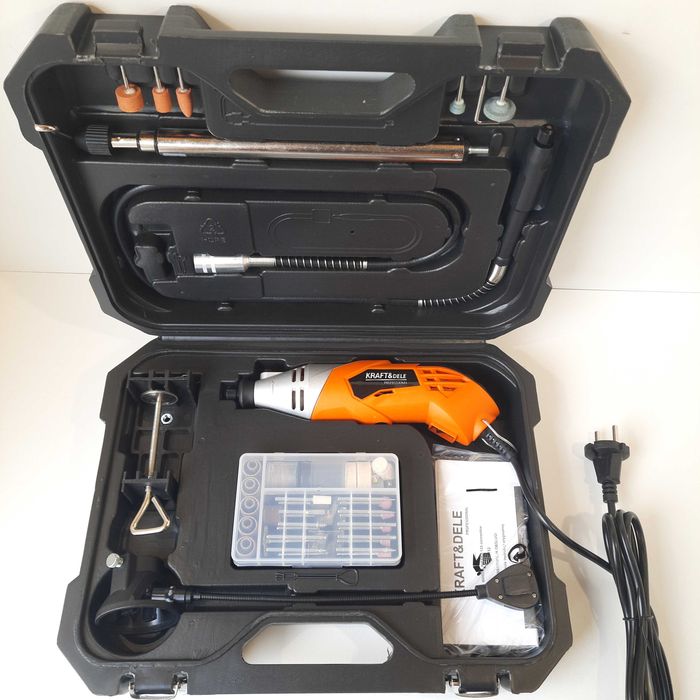 Mini szlifierka 270W + akcesoria 126el. KD10752