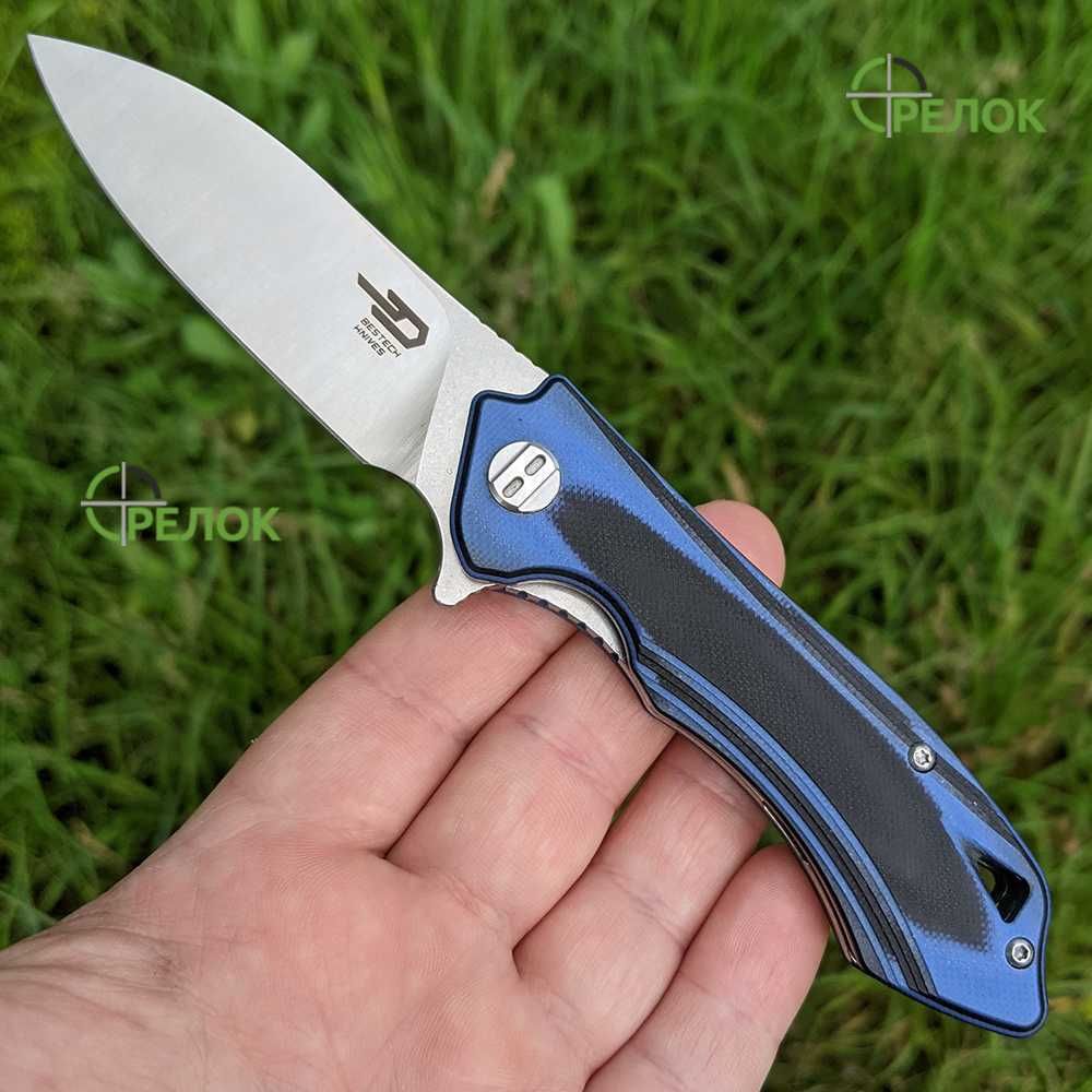 Нож складной Bestech Knife BELUGA (флиппер, сталь D2)