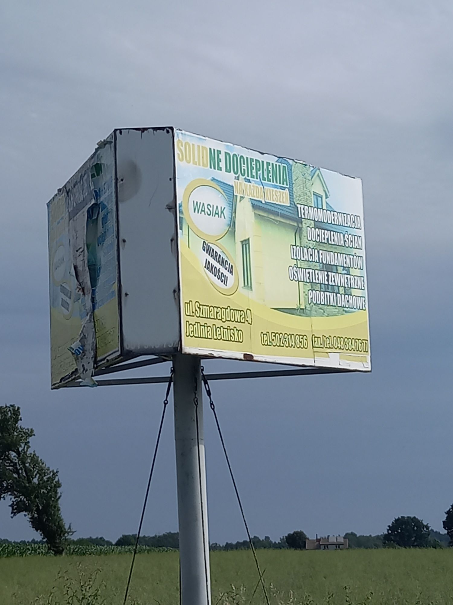 Sprzedam w całości bilbord reklamowy, baner ,reklama stacjonarna .