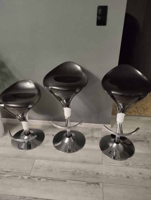 Hokery barowe 3 sztuki