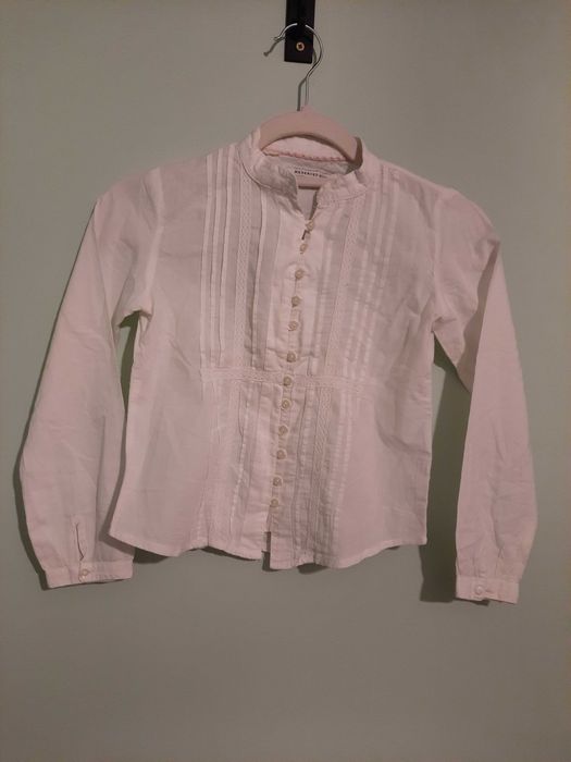 Biała koszula Reserved r.134 stan idealny