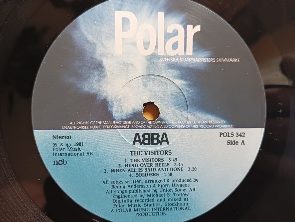 Unikat Płyta winylowa x3 Abba POLAR Super Trouper LP 1st Voulez Vous