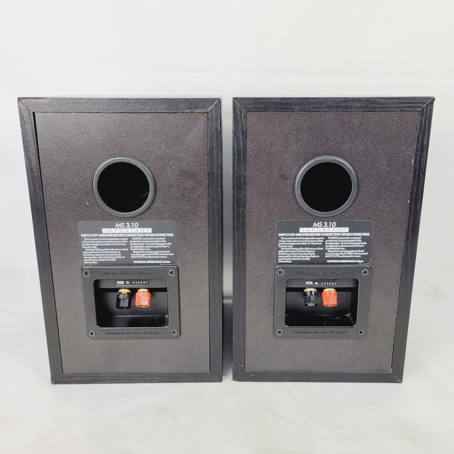 Monitory kolumny Mordaunt Short ms 3.10 8ohm bookshelf 60/80W