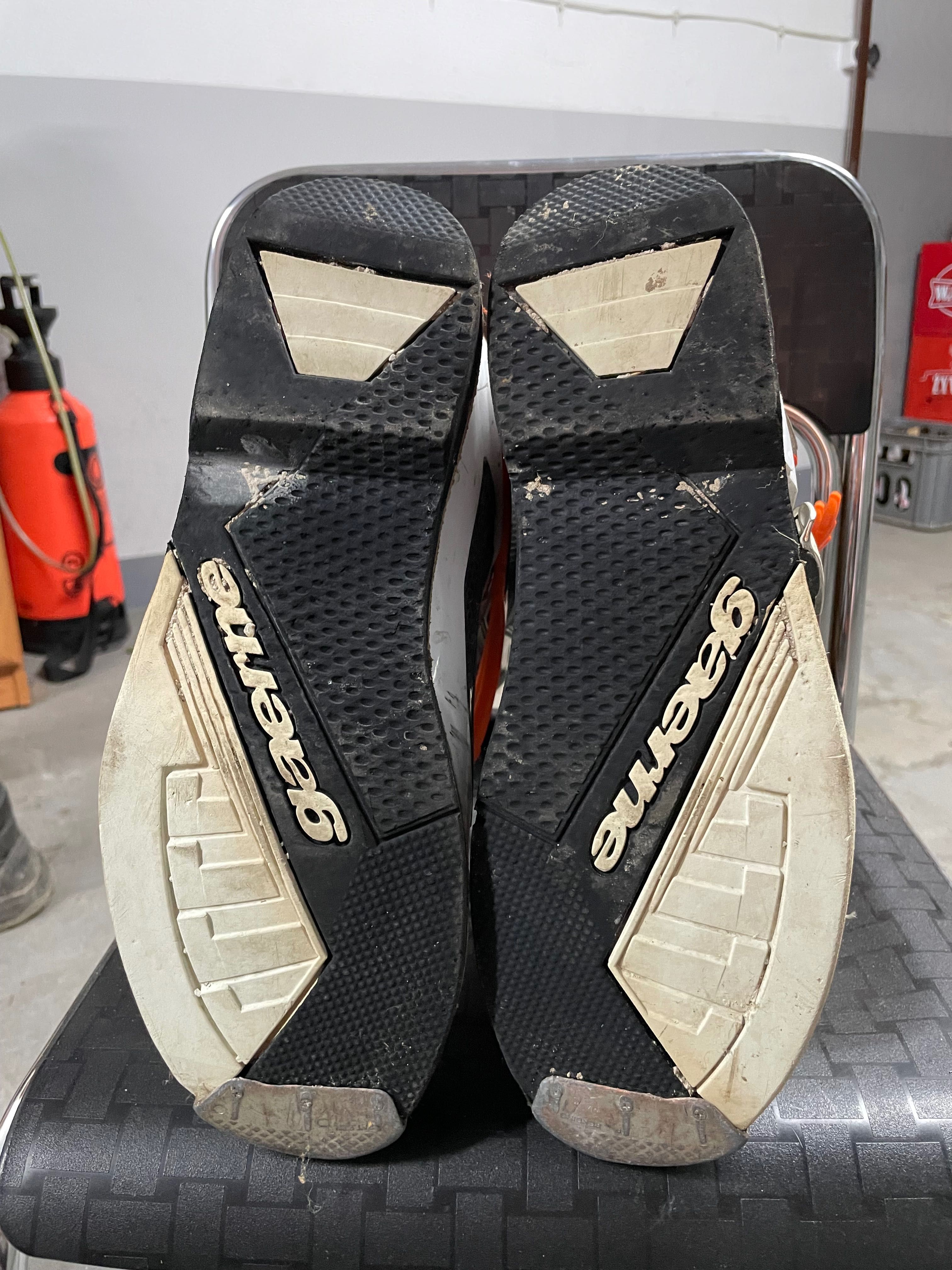 buty cross Gaerne sg12 pomarańczowo-biało-szare