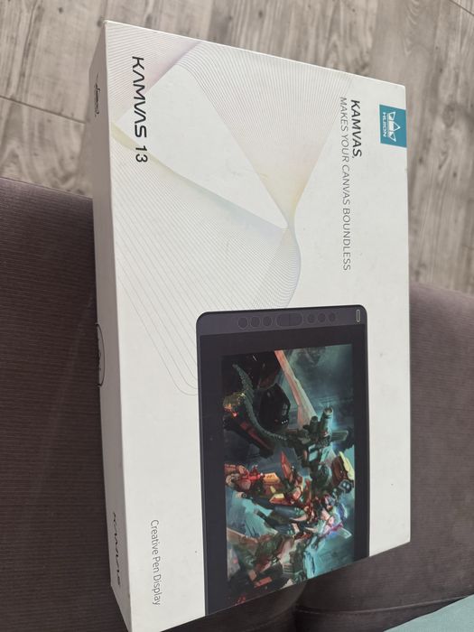 Графический планшет Huion Kamvas 13 USB Black (GS1331CB)