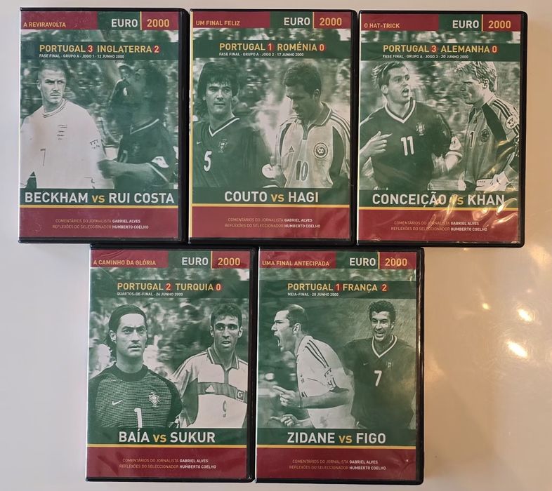Coleção DVD Portugal Euro 2000