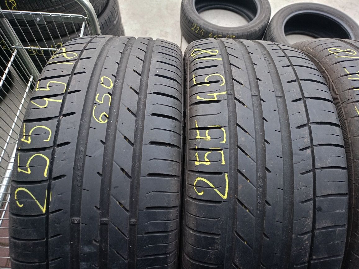 Opony letnie 255/45 r18  Continental i kumho 5.5mm 650zl 4szt