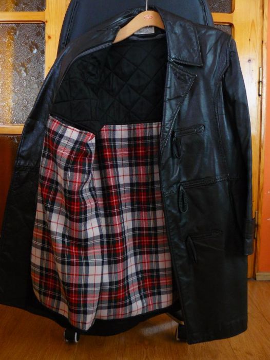 Kurtka skórzana GENUINE LEATHER in Brazil