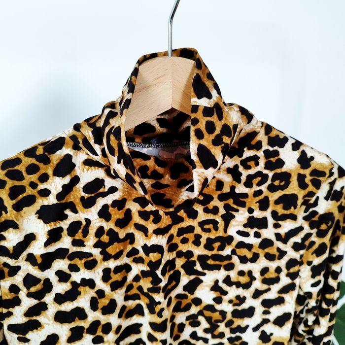 Golf 40 L panterka nowy polgolf w panterkę brązowy lampart