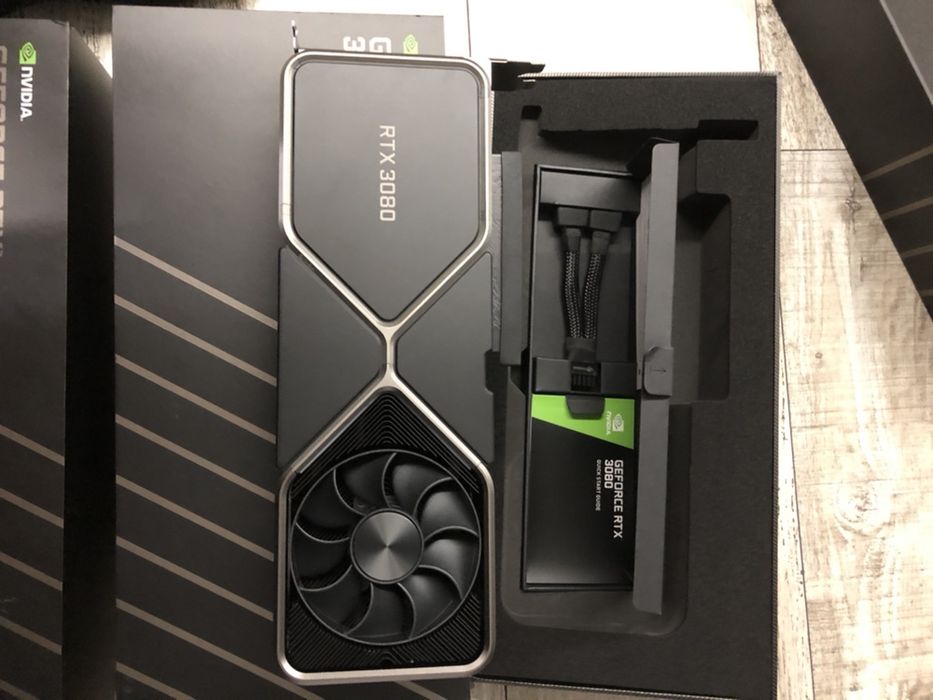 NVIDIA GeForce 3080 Founders Edition ціна за оду карту