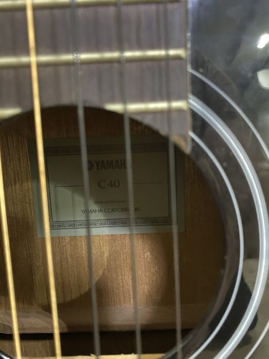 Гітара Yamaha C40 чорна