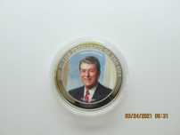 Ronald Reagan 1981 -1989   Kolor Numizmat Lustrzanka