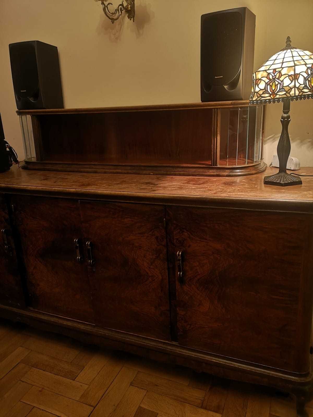 Kredens komoda z nadstawką bufet art deco styl gdański