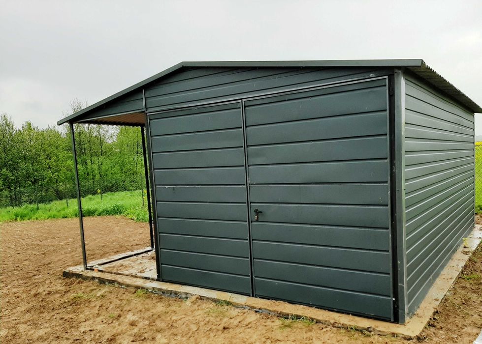 Domek Narzędziowy + Wiata DREWUTNIA