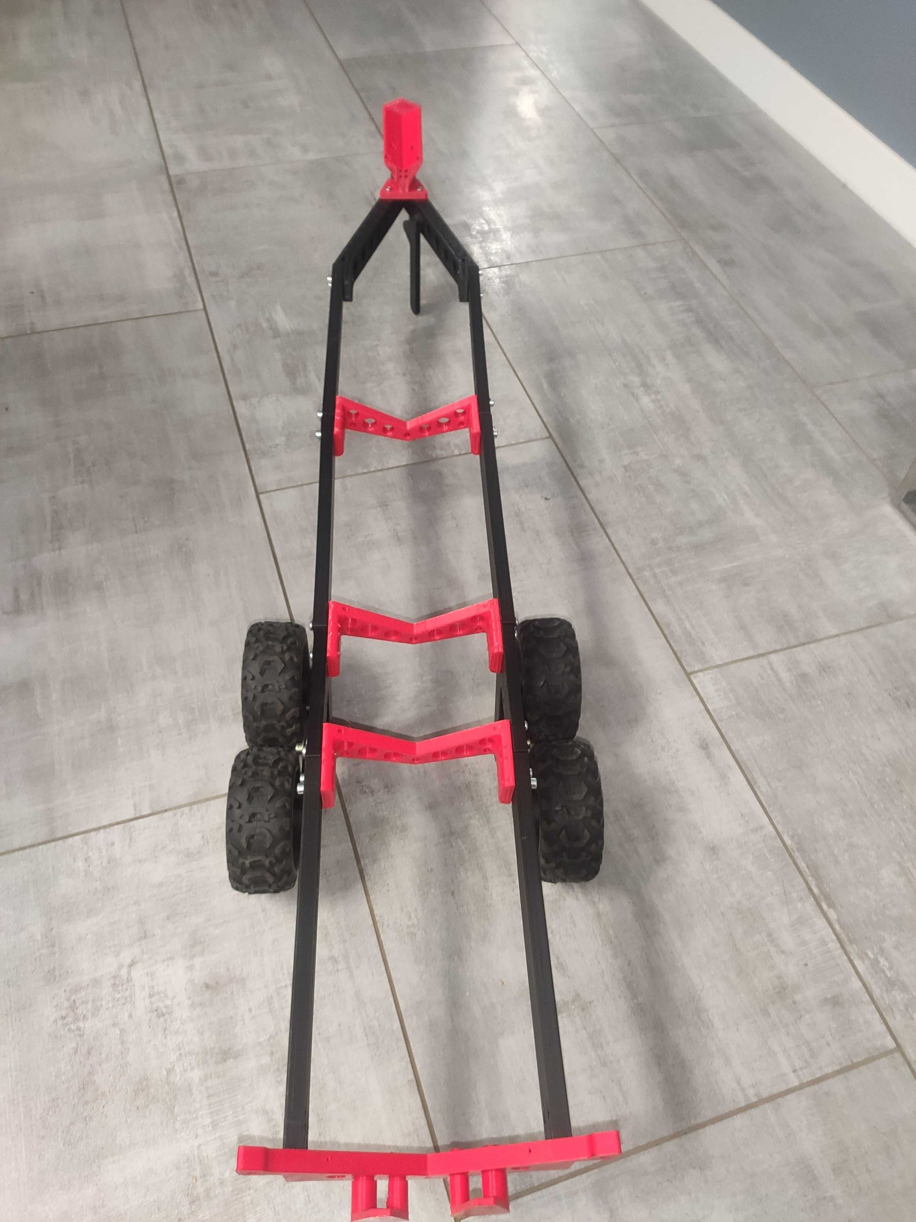 Przyczepka traxxas Spartan, pod Motorówke, Łódź RC, Amewi alpha i inne