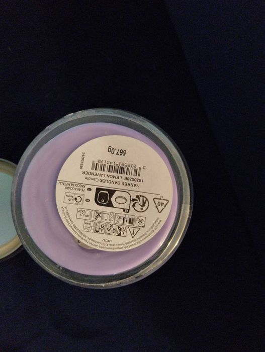 Yankee Candle 567g Lemon lavender -nowa