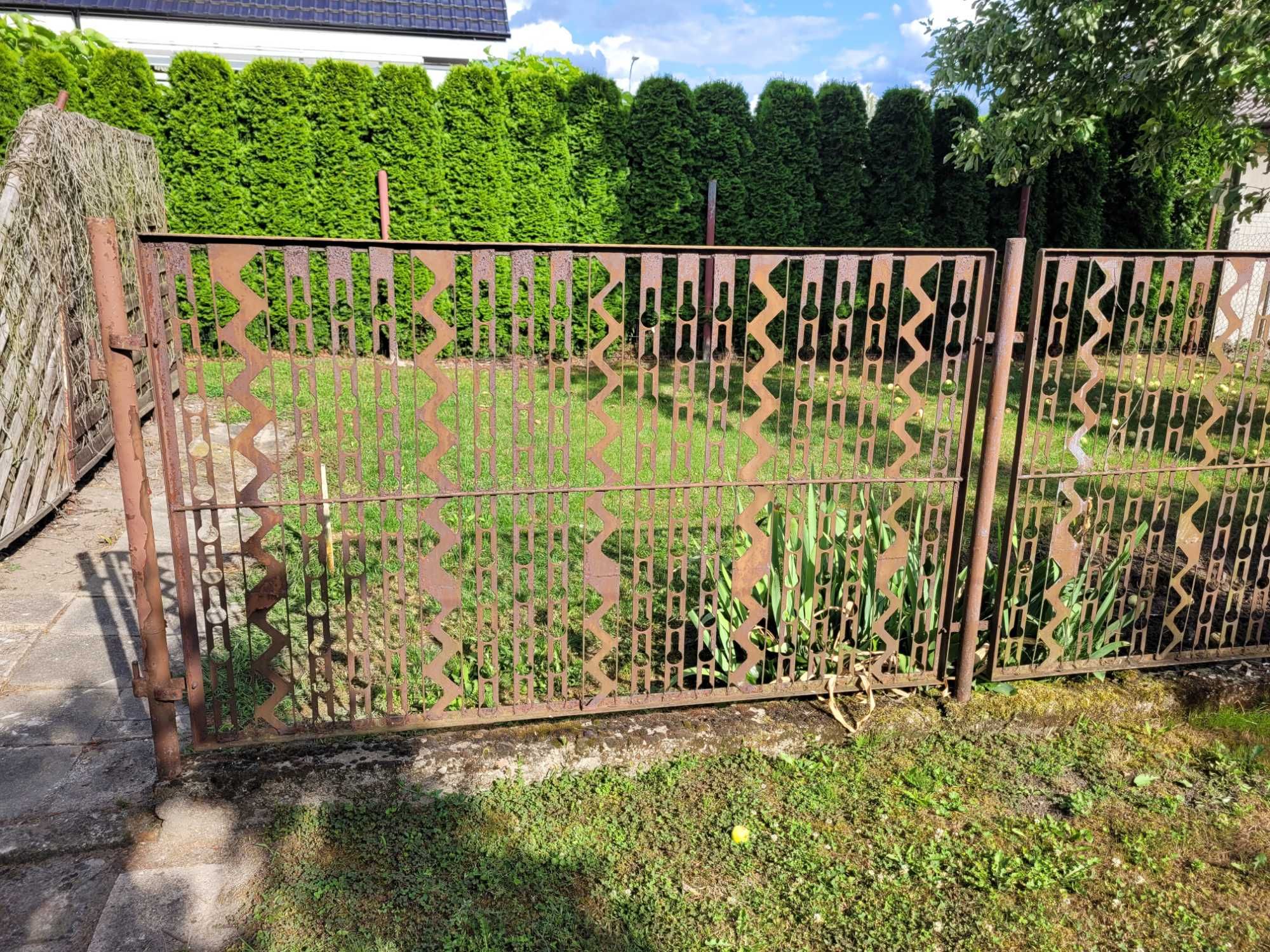 Płot ogrodzenie panel złom