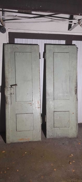 Stare drewniane drzwi