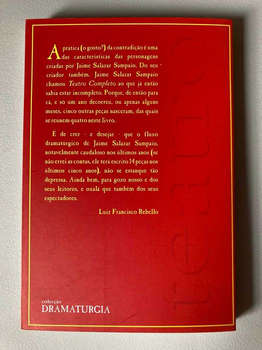 Teatro, Ainda, de Jaime Salazar Sampaio