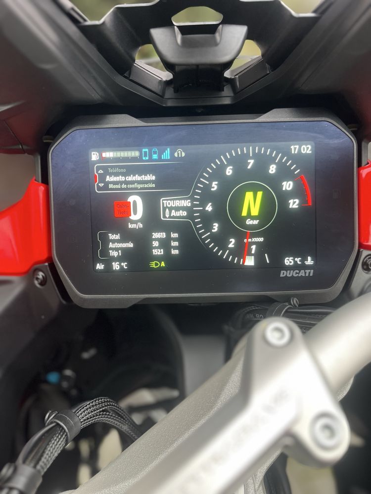 Ducati Multisrada v4s pack enduro radar