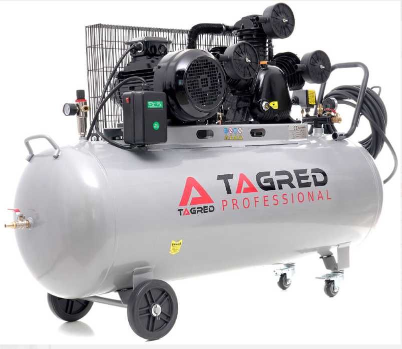 Kompresor olejowy sprężarka 300L 3 tłoki 400V Separator  TA311B