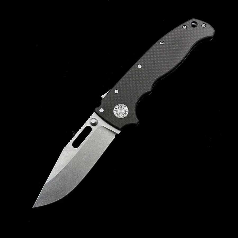 Nóż Demko AD20.5 Stonewashed Andrew Demko Shark-Lock - REPLIKA