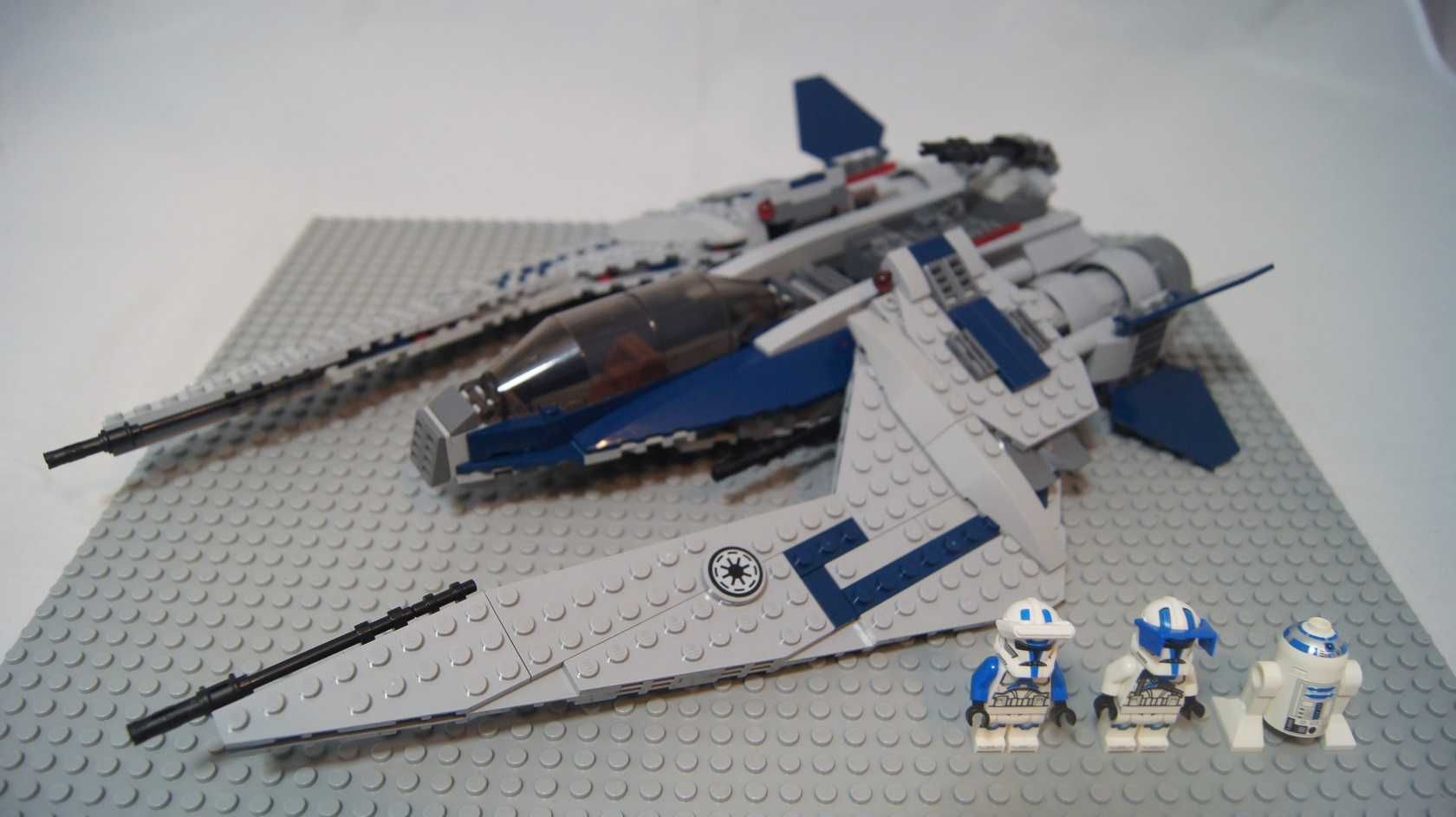 Lego Star Wars 501 clone Scout Fighter custom 75051